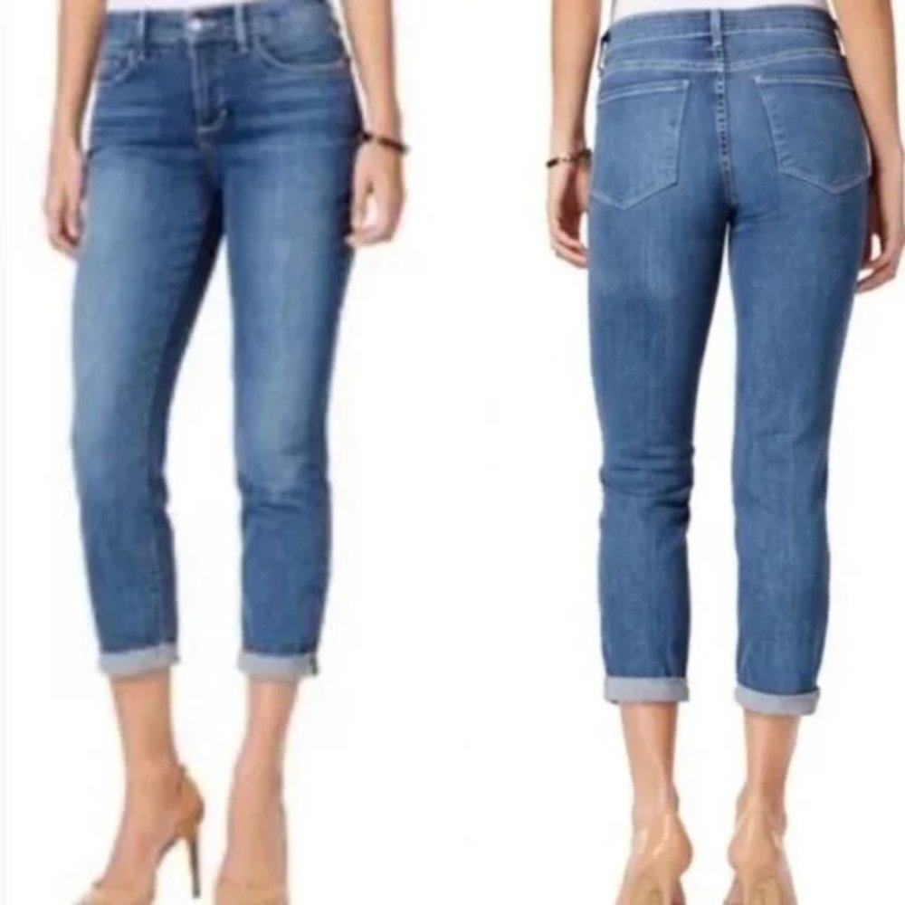 NYDJ Not Your Daughters Jeans Alina Convertible Ankle Jeans Heyburn Wash Size 2